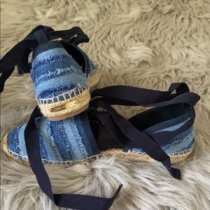 Jimmy Choo Denim Sandals